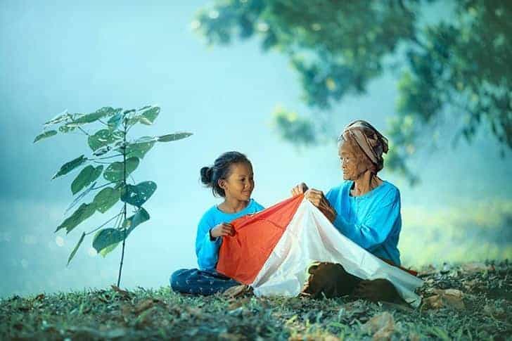 08. Potret Suasana Pedesaan - Karya Achmad Munasit / Asit - Design Erlistic
