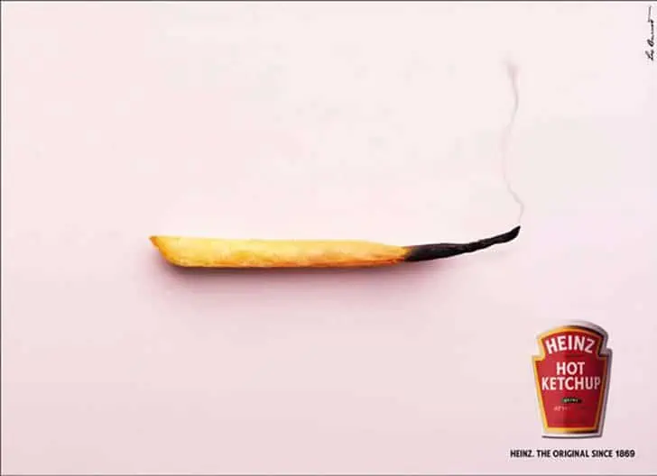 42+ Iklan Media Cetak Lucu Berbentuk Poster Marketing Super Kreatif 14 32. Funny Old Commercials: Merk "Heinz" - Design Erlistic