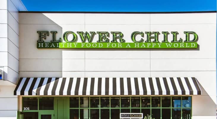 Photo of a Flower Child store front