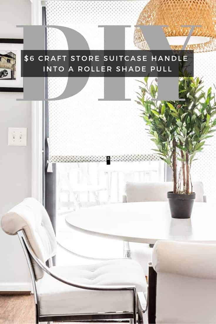 DIY IKEA WINDOW SHADE PULL