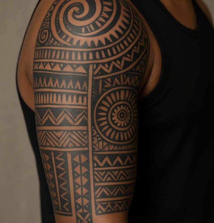 Afrikanische Tribal Tattoos – Geometrie & Spiritualität