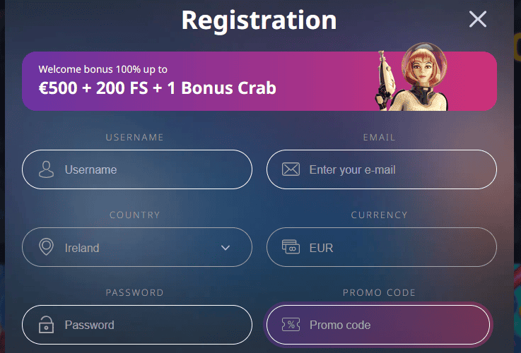 Register and Log In A