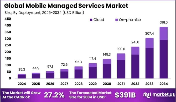 Mobile Managed Services Market size