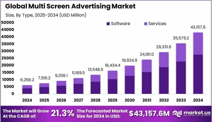 Multi Screen Advertising Market Size