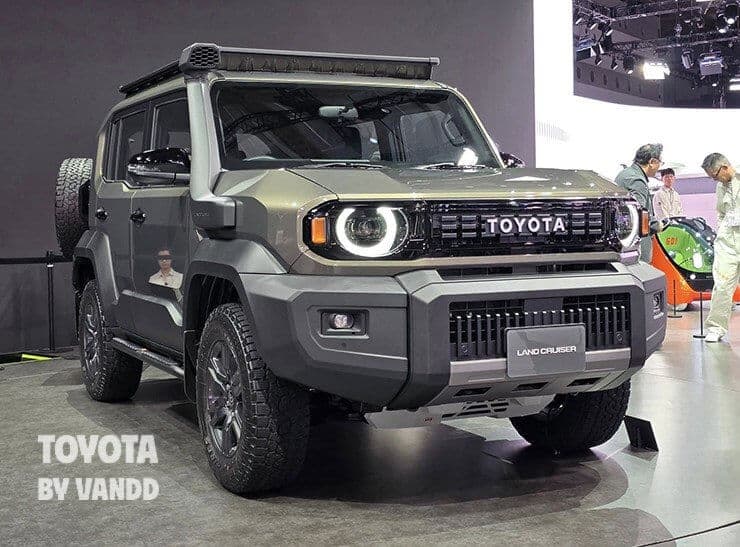 Toyota Land Cruiser FJ 2026 hoàn toàn mới sắp ra mắt tại Việt Nam
