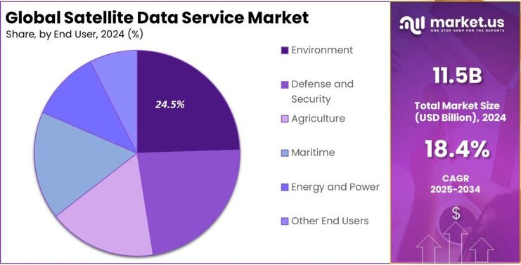 Satellite Data Service Market share