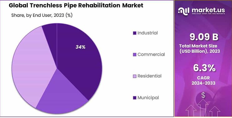 Trenchless Pipe Rehabilitation Market Share