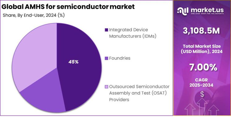 AMHS for semiconductor market Share