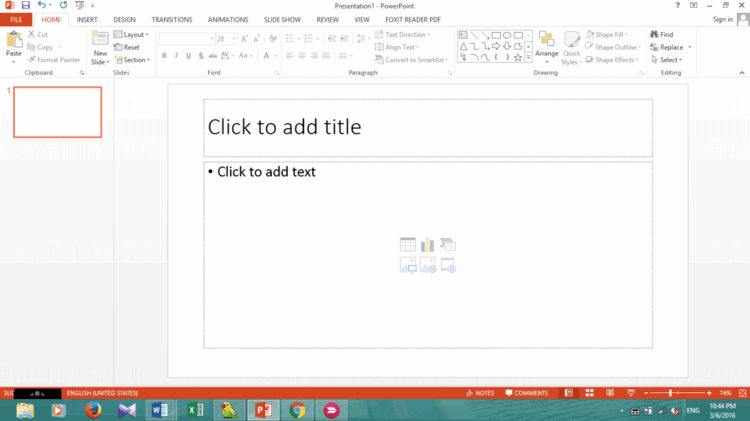 trình bày slide powerpoint