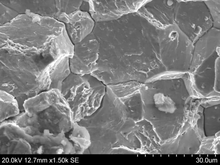 Hydrogen Embrittlement intergranular fracture