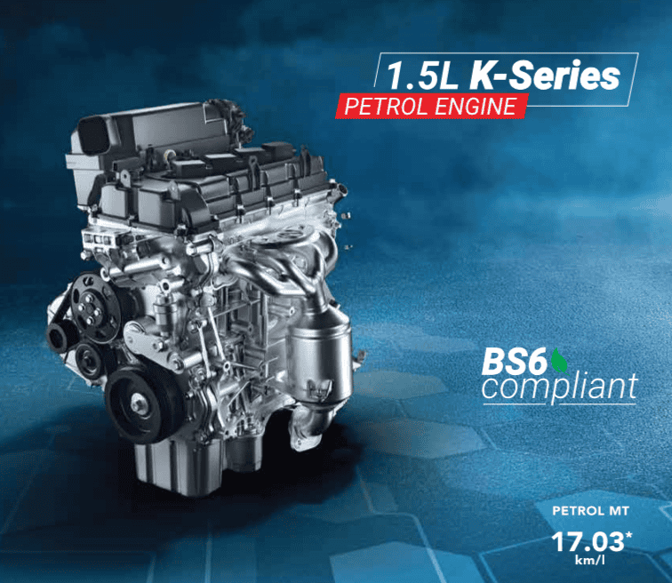 Suzuki Vitara Brezza 1.5L K-Series Engine