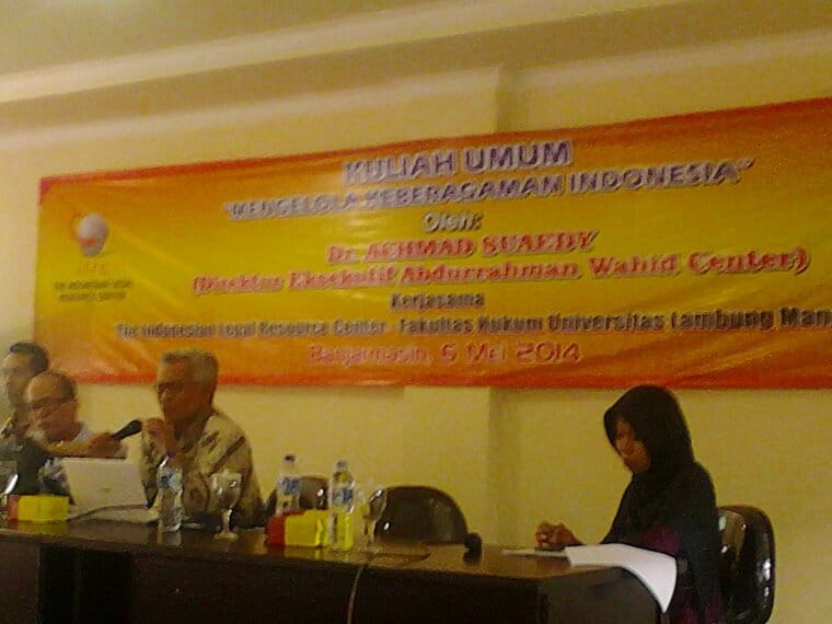 Kuliah Umum Mengelola Keberagaman Indonesia