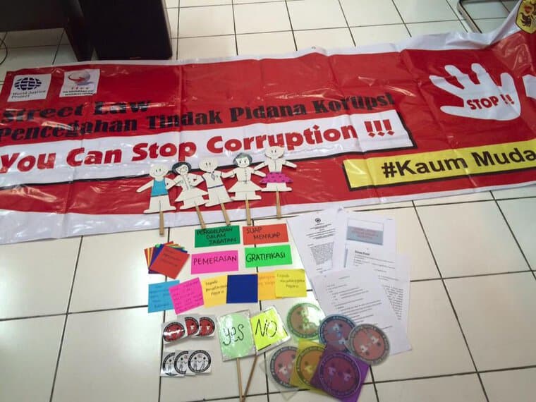 Street Law Anti Korupsi