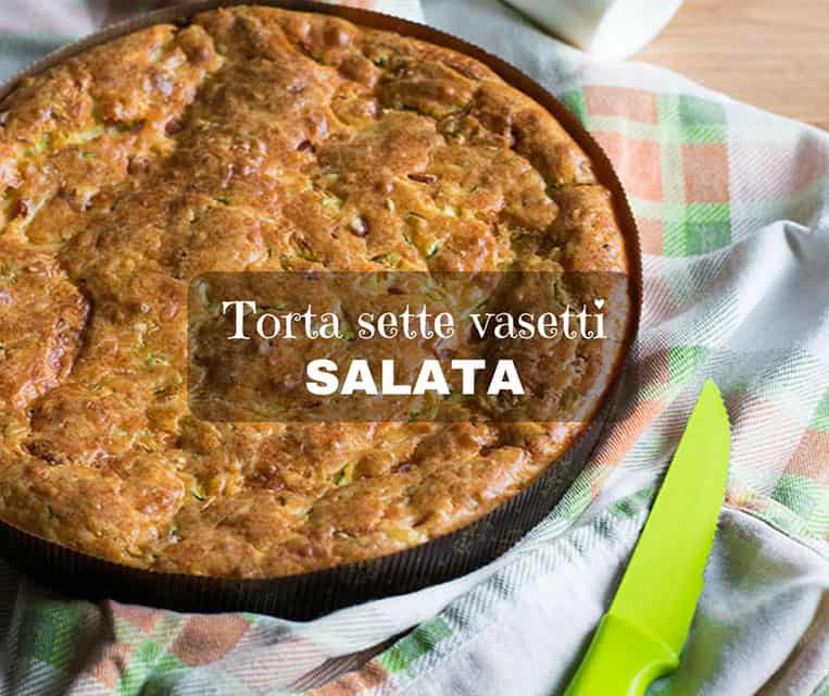Torta sette vasetti salata