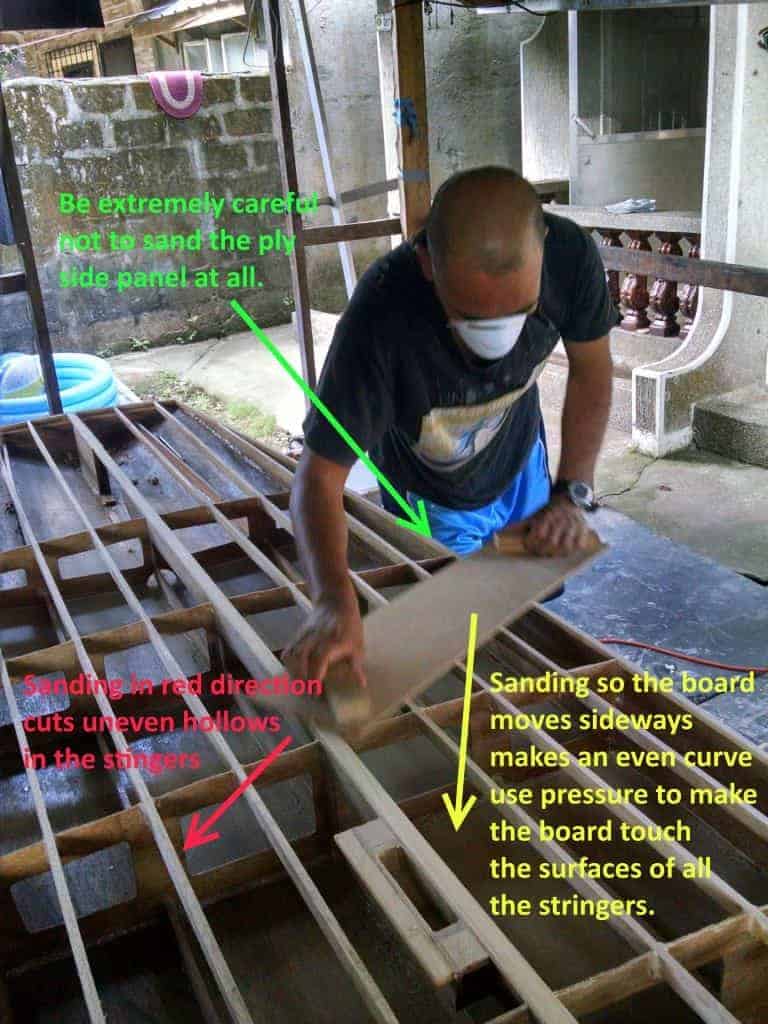 lightweight simple plywood SUP - stand up Paddleboard - storerboatplans.com