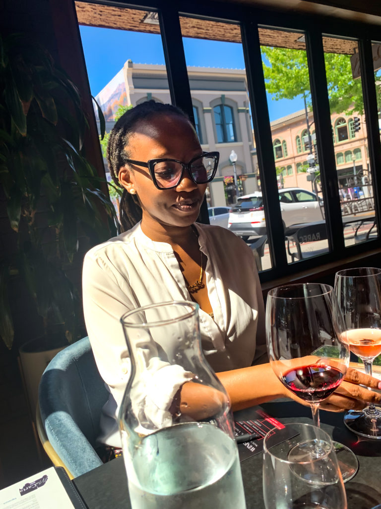 Nadine at Mia Carta Tasting Room