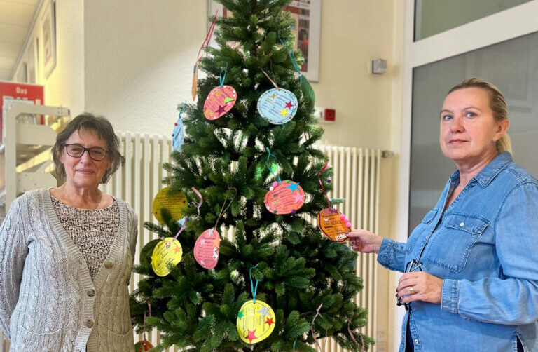 Wunschbaumaktion in Forst offiziell gestartet