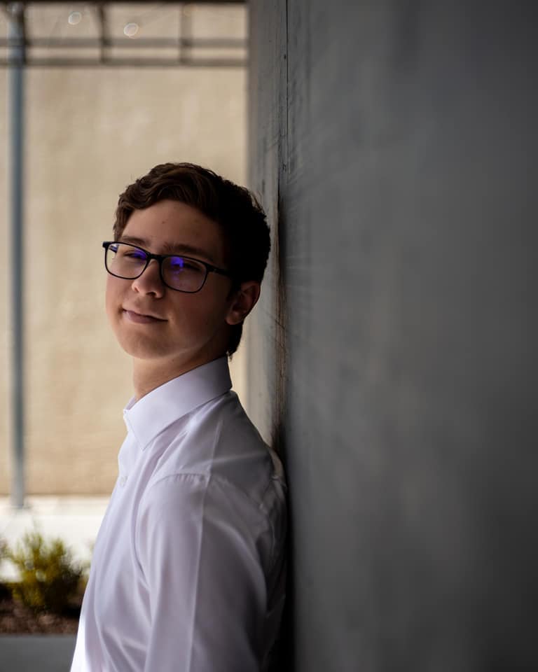 Cameron Senior Picture no tie