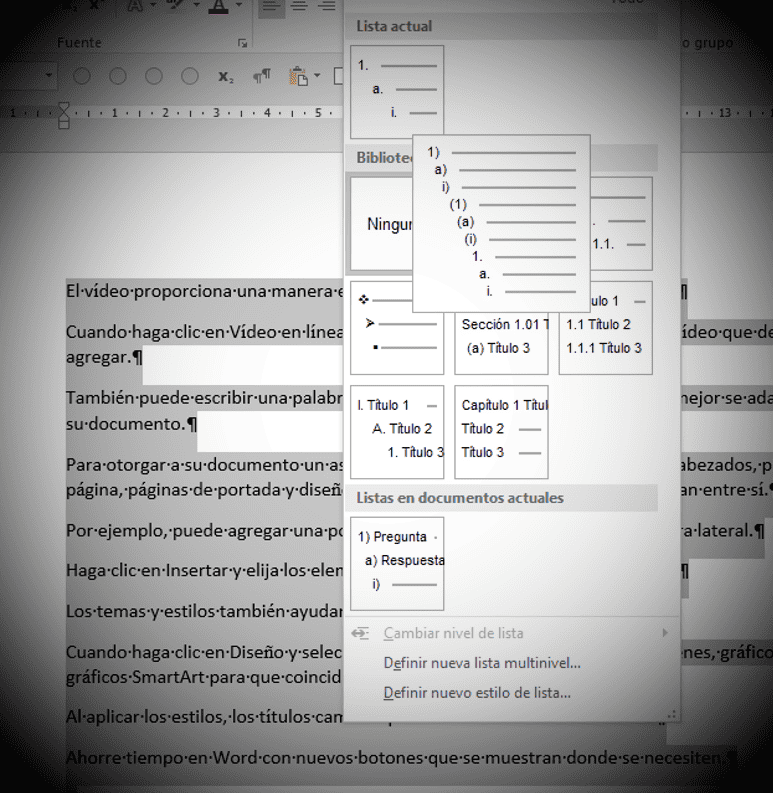 examen de word