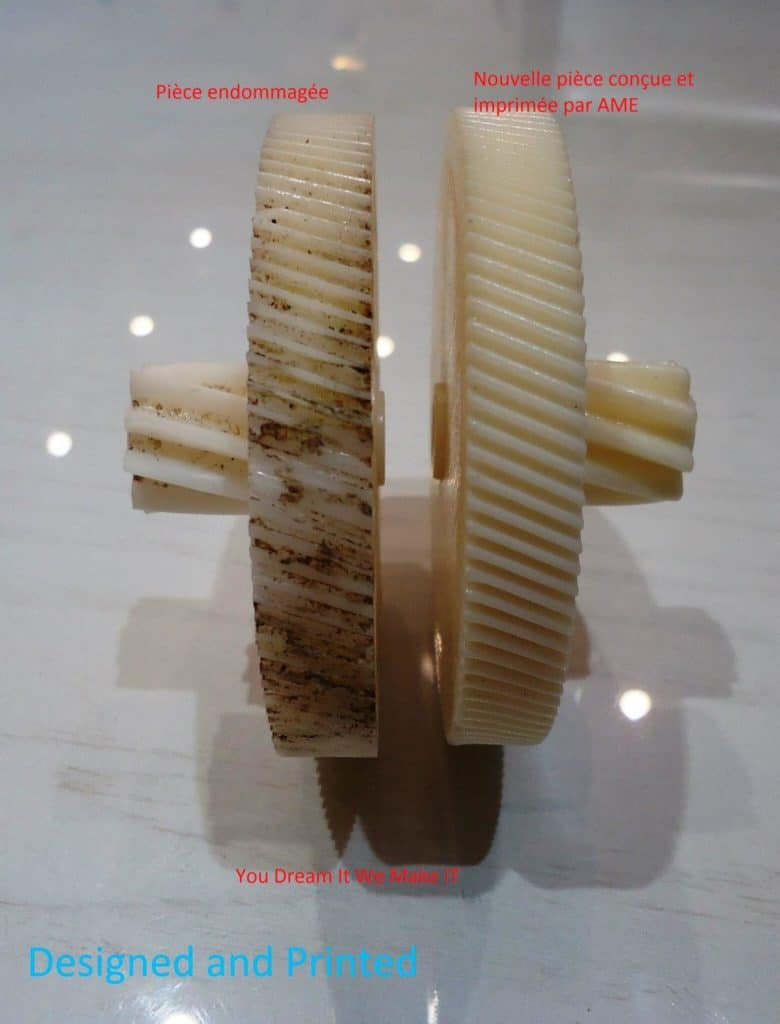 prototype roue pignon
