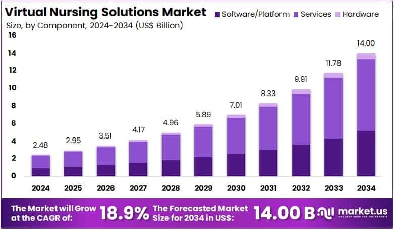 Virtual Nursing Solutions Market Size