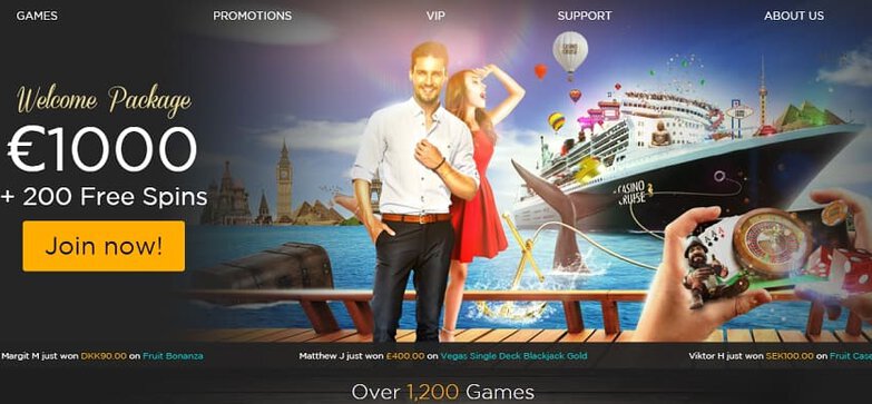 $1000 Bonus and Free Games! 