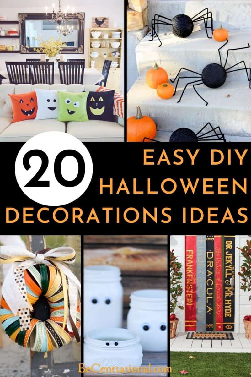 20 Easy DIY Halloween Decorations Ideas