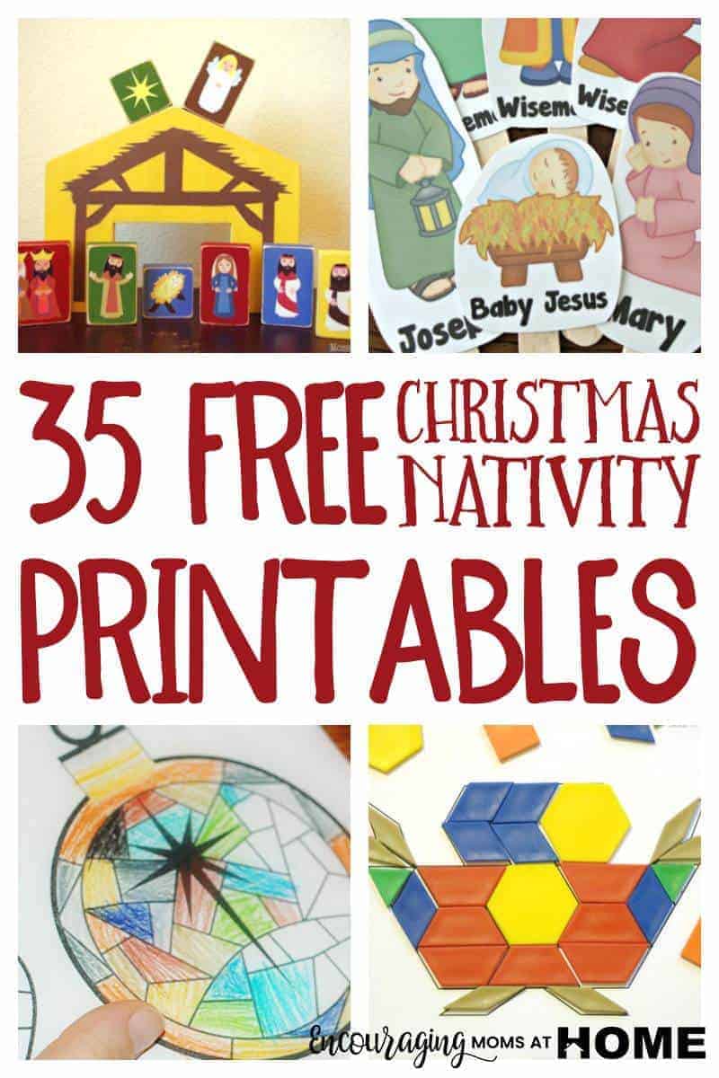 Looking for a fun way to focus on the Christmas story in your homeschool? Take a look at our FREE Christmas Nativity Printables and Coloring Pages. Also included in this post is a wonderful list of Christmas Nativity Crafts, Activities and Snacks to add fun to your homeschool or family.