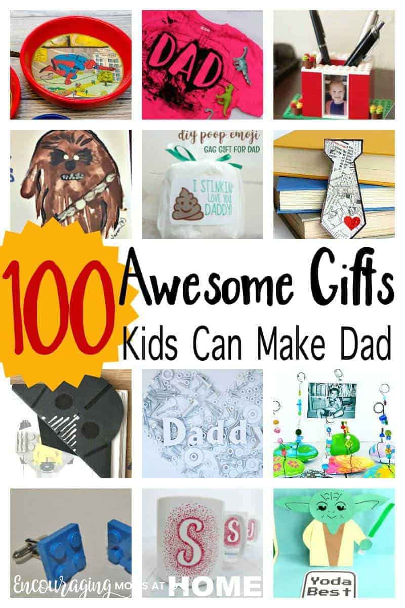 Father's Day Gifts for Kids to Make -- Gifts your children can actually make that Dad's will love -- Star Wars Gifts, LEGO gifts, keepsakes, child-made art gifts, gifts for every interest or hobby! Super Hero Dad gifts.