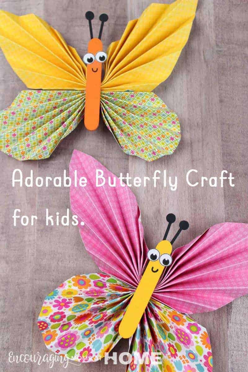 20+ Beautiful Butterfly Crafts for Preschoolers - From ABCs to ACTs