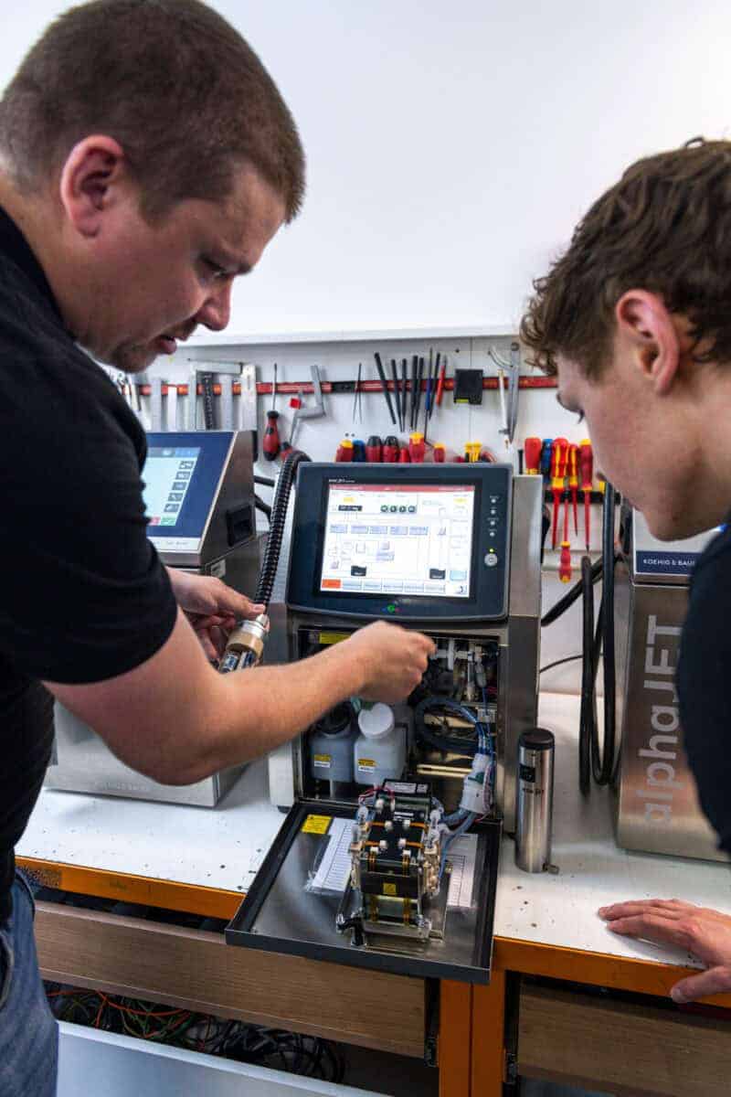 KGK JET inkjet printer service