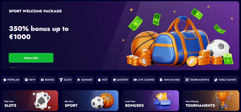 Spinko Welcome Bonus 