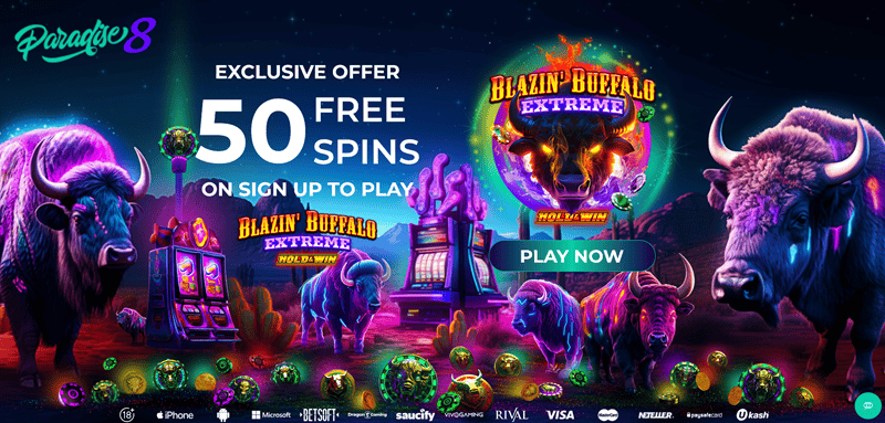 Paradise 8 no deposit bonus code 