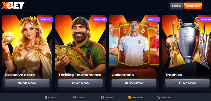 X3bet Free Spins Bonus 