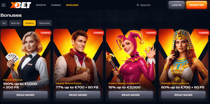 X3Bet Freispiele 