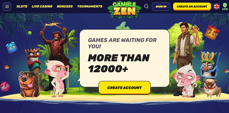 Gamblezen 12000 Games 