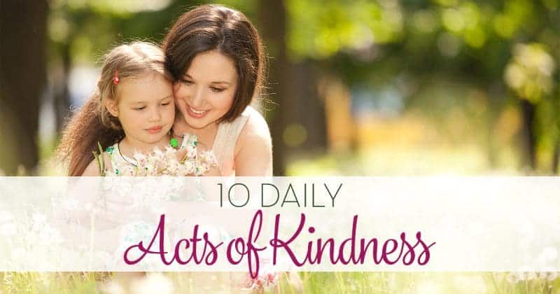 10 Daily Acts of Kindness FB