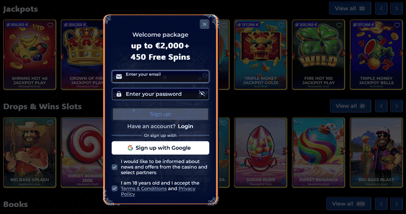 Open Your Gangstasino Account 