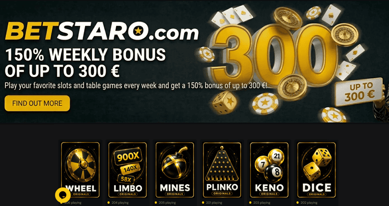 Betstaro Welcome Offer 