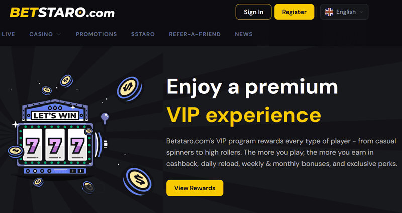 Betstaro VIP Program 