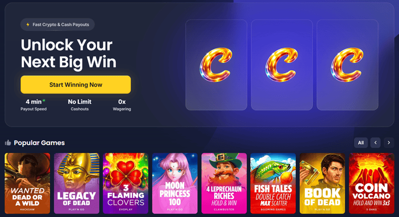 Exclusive Cashy Bonus 