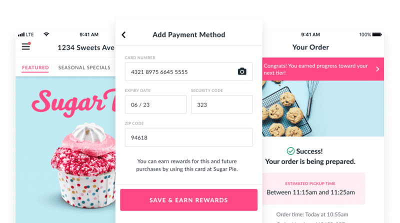 Native Online Ordering flow