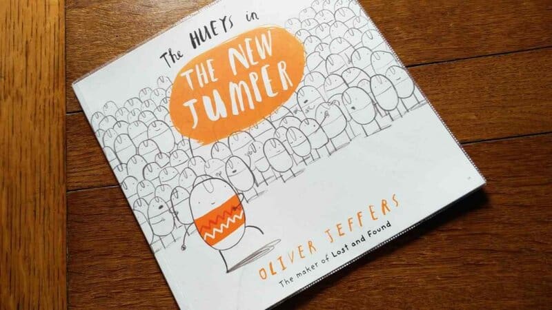 A photo of a copy of The Hueys The New Jumper
