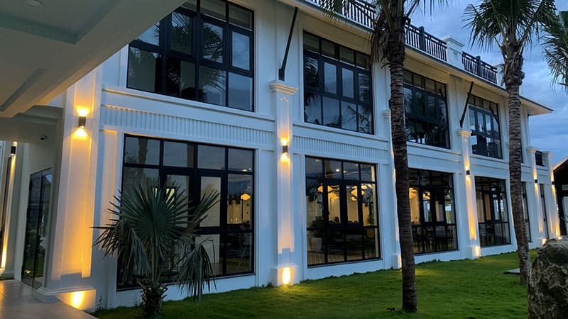 Chiếu sáng khu nhà chính Bliss Hoi An Beach Resort & Wellness