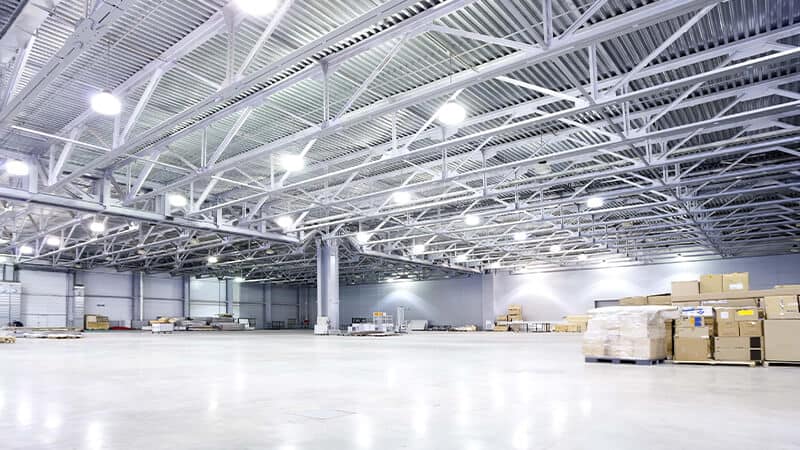 thiết kế chiếu sáng xưởng sản xuất