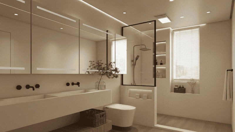 Ứng dụng đèn Downlight âm trần FK-PTK501 5W-9W-12W