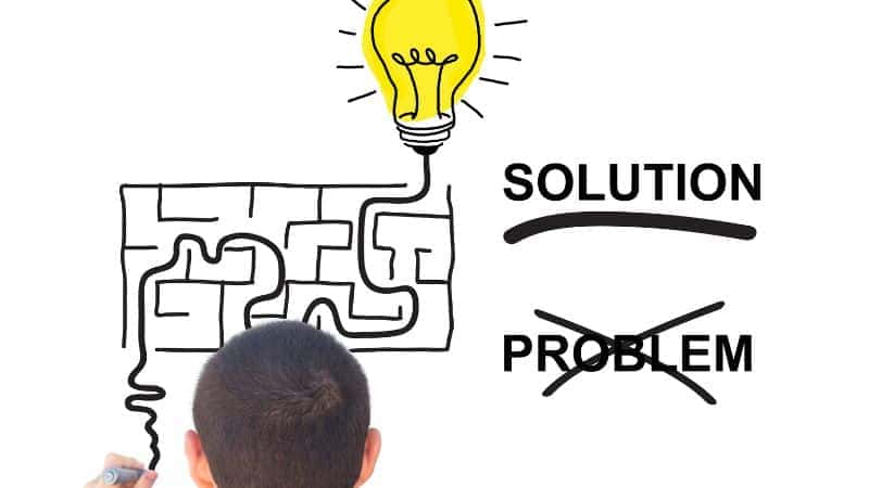 Problem solving follows a process