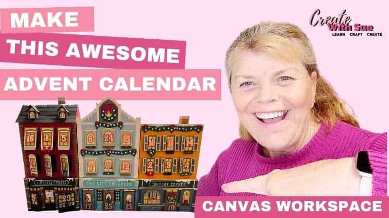 Advent Calendar SVG Bundle with Scan N Cut Create With Sue