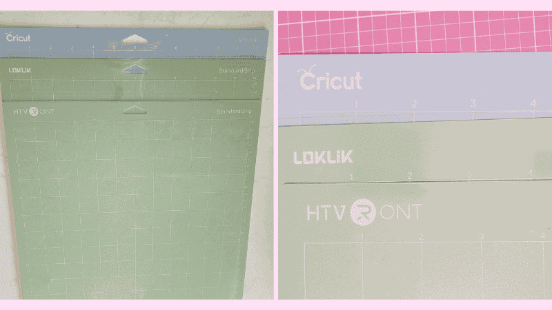 Mats that I used for testing the Loklik iCraft cutting machine