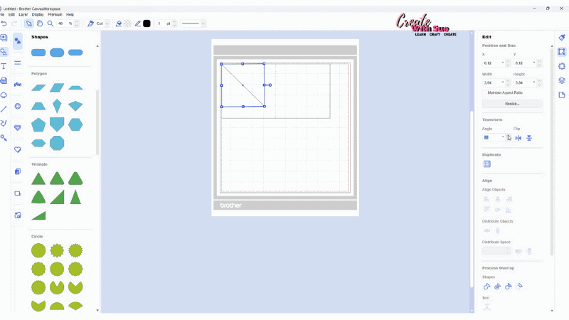 Creating the first base shape for the Money Pocket